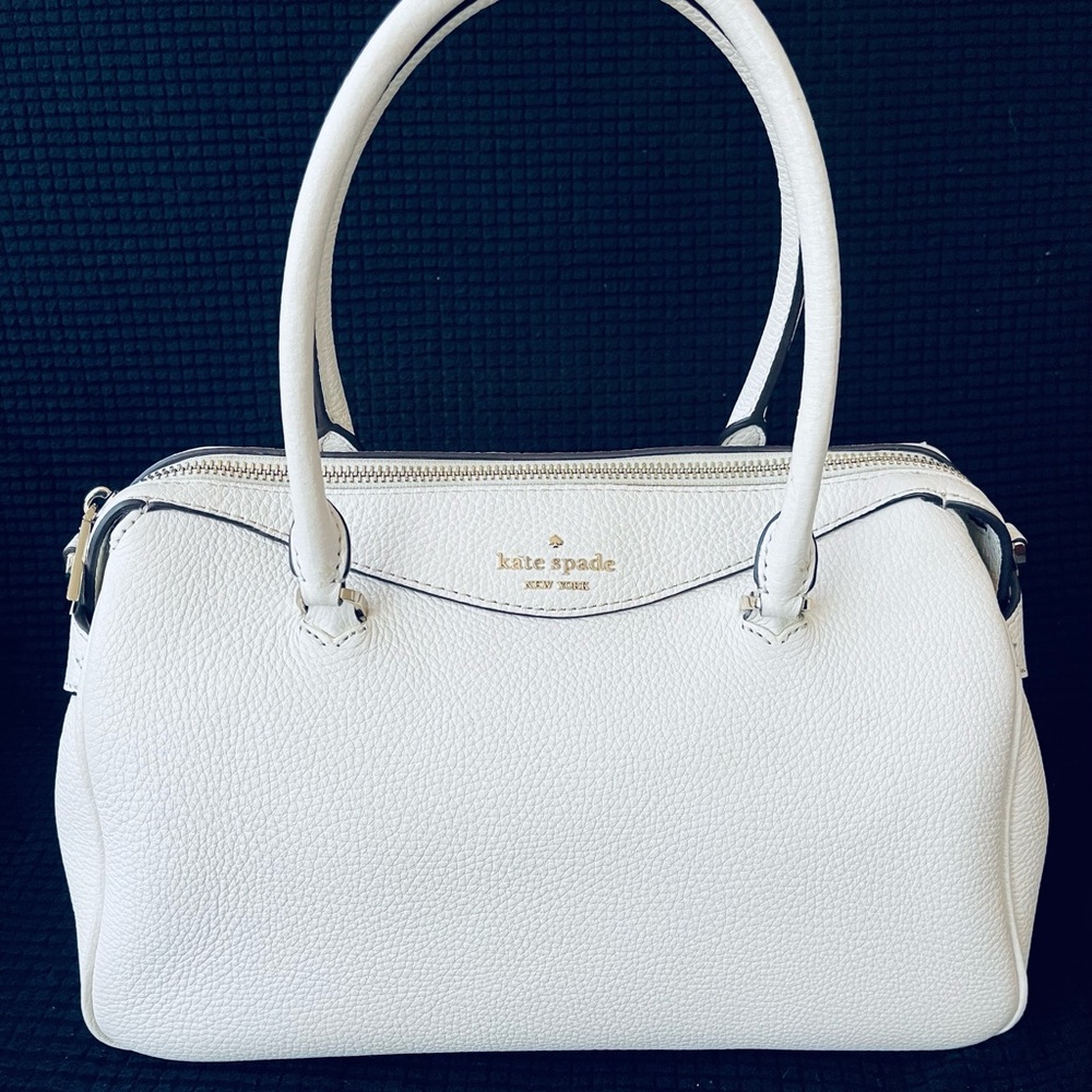 Kate Spade Cream Satchel Bag
